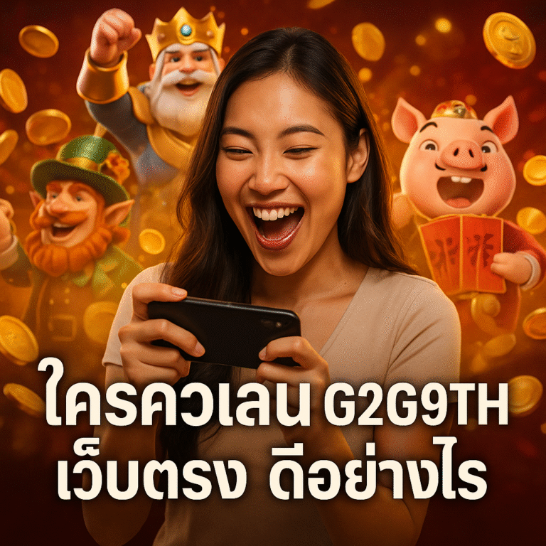 ใครควรเล่น G2G99TH เว็บตรง ดีอย่างไร